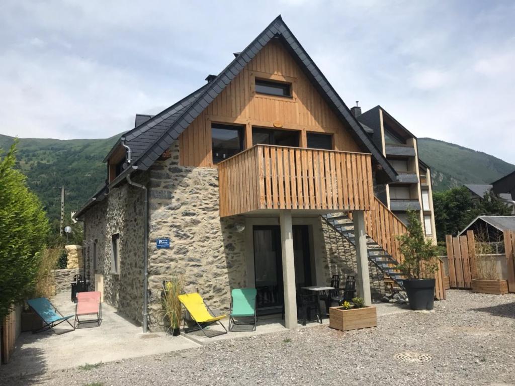 La Grange Des Riders Apartman Saint-Lary-Soulan Kültér fotó
